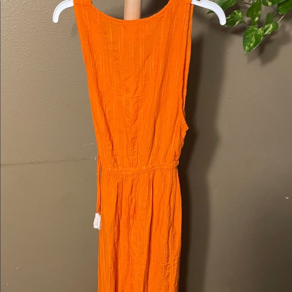 NWT L*Space Orange cut out Maxi Dress - Picture 7 of 9